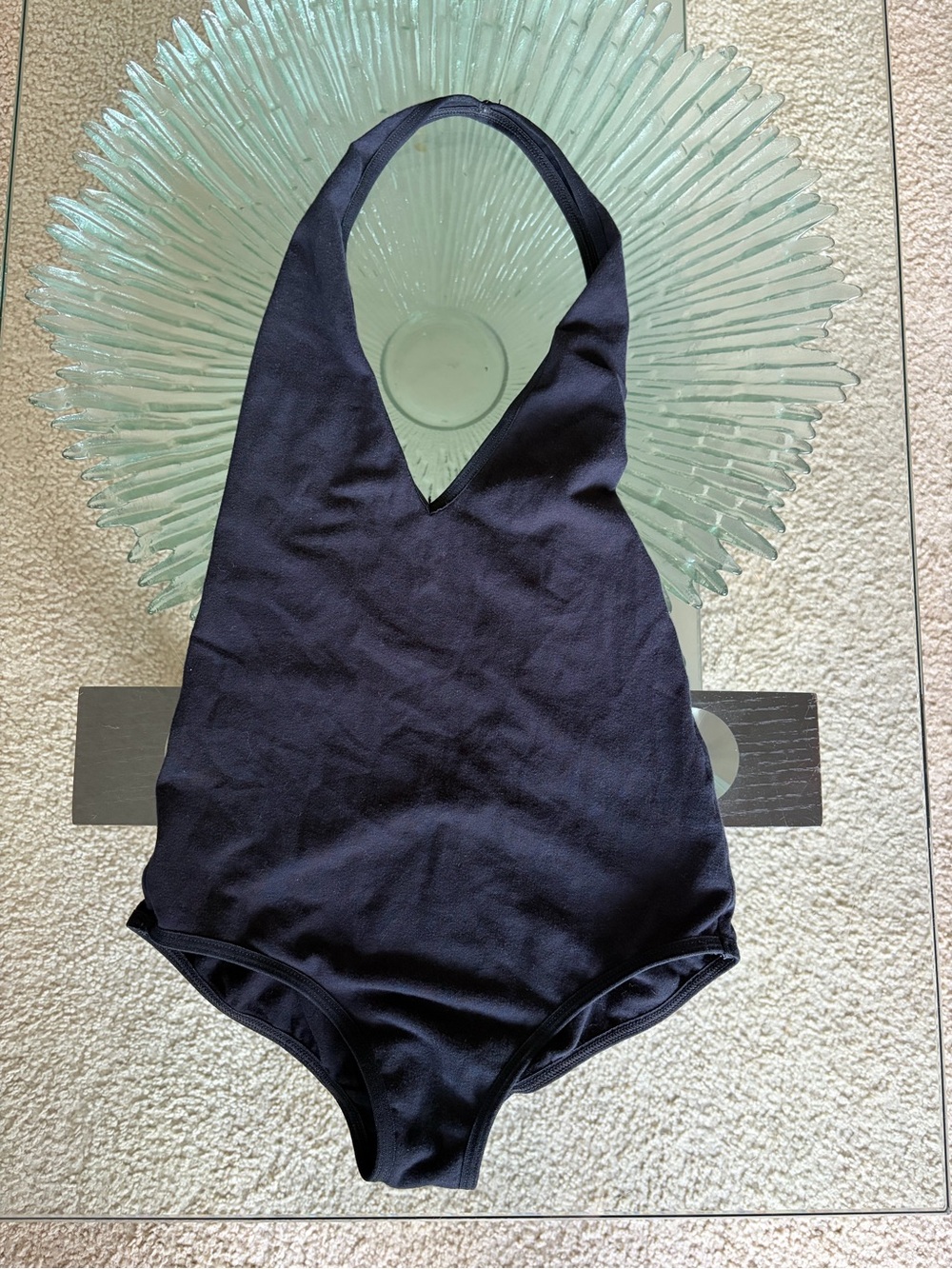 💜 American Apparel Halter Bodysuit